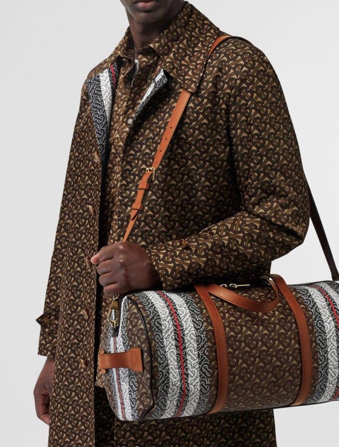 高品質バーバリーバッグコピー 定番人気2021新品 BURBERRY メンズ ボストンバッグ - 画像 (2)