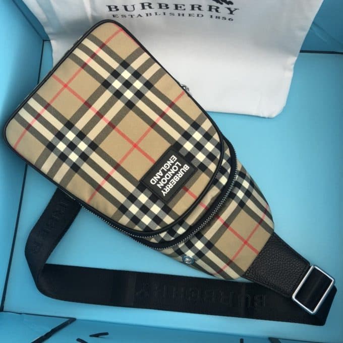 バーバリーバッグコピー 定番人気2021新品 BURBERRY メンズ ボディバッグ - 画像 (3)