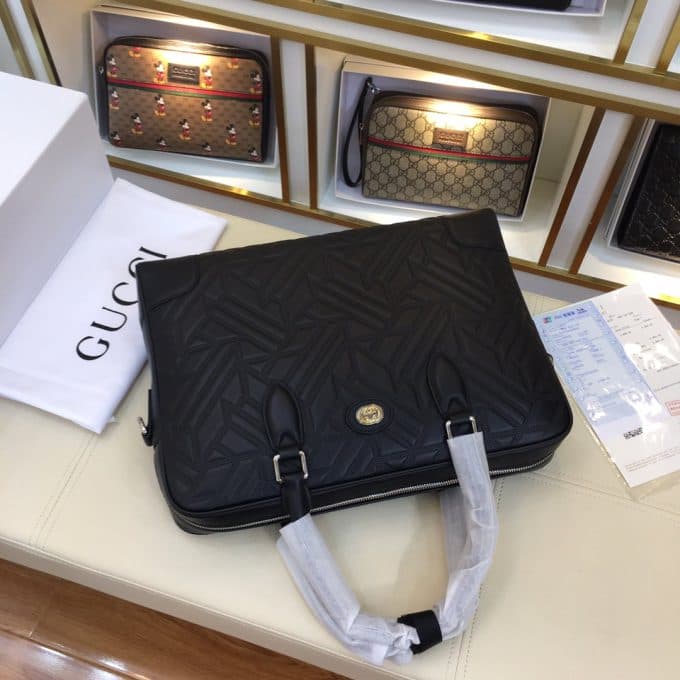 グッチバッグコピー 定番人気2021新品 GUCCI メンズ ブリーフケース - 画像 (3)