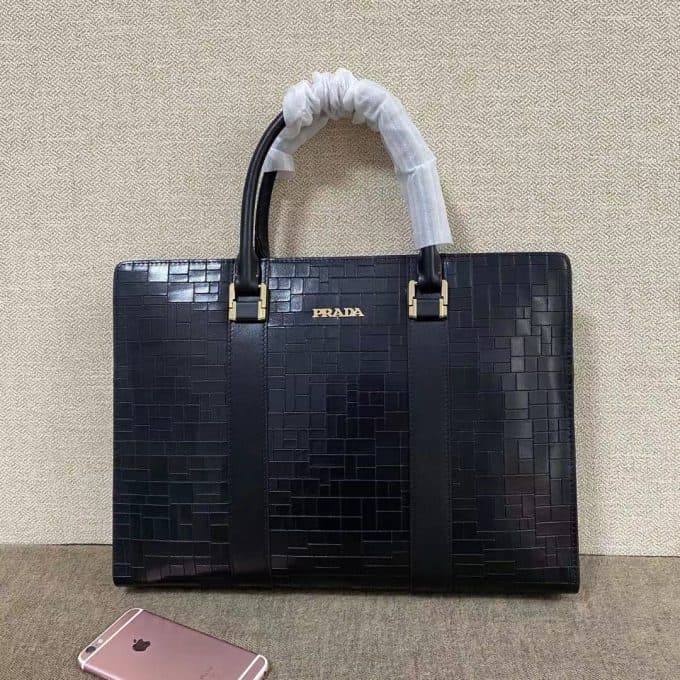 人気高級 プラダバッグコピー 定番人気2021新品 PRADA メンズ ブリーフケース - 画像 (2)