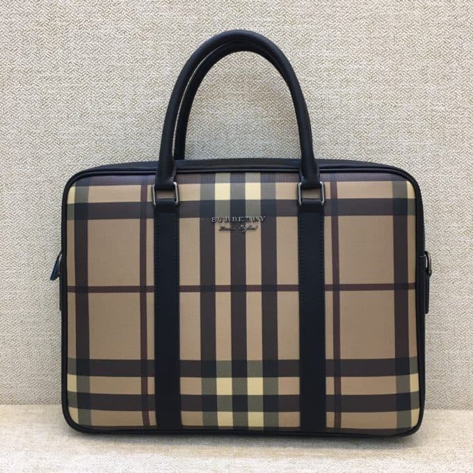 バーバリーバッグコピー 定番人気2021新品 BURBERRY メンズ ブリーフケース