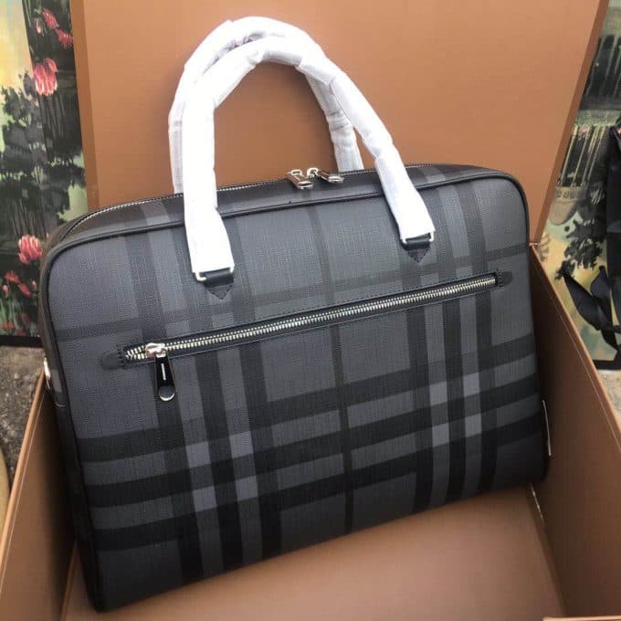 バーバリーバッグコピー 大人気2021新品 BURBERRY メンズ ブリーフケース - 画像 (4)