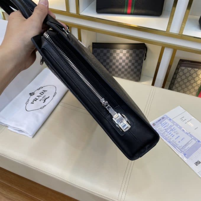 高品質プラダバッグコピー 2021新品注目度NO.1 PRADA メンズ ブリーフケース - 画像 (5)