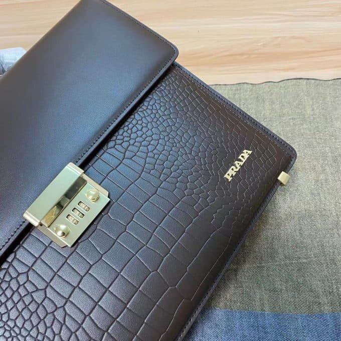 高品質プラダバッグコピー 2021新品注目度NO.1 PRADA メンズ ブリーフケース - 画像 (6)