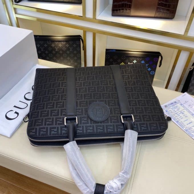 高品質フェンディバッグコピー 定番人気2021新品 FENDI メンズ ブリーフケース - 画像 (3)