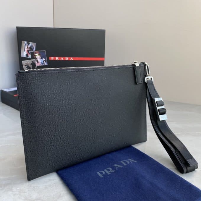 プラダバッグコピー 定番人気2021新品 PRADA メンズ セカンドバッグ - 画像 (4)
