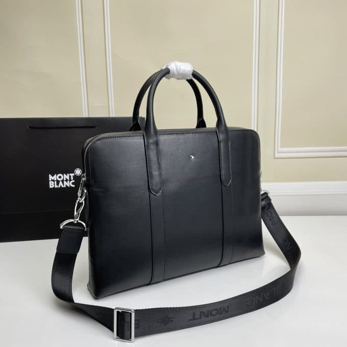 高品質モンブランバッグコピー 定番人気2021新品 Montblancメンズ ブリーフケース - 画像 (3)