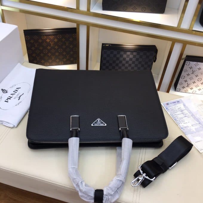 高品質プラダバッグコピー 2021新品注目度NO.1 PRADA メンズ ブリーフケース - 画像 (3)