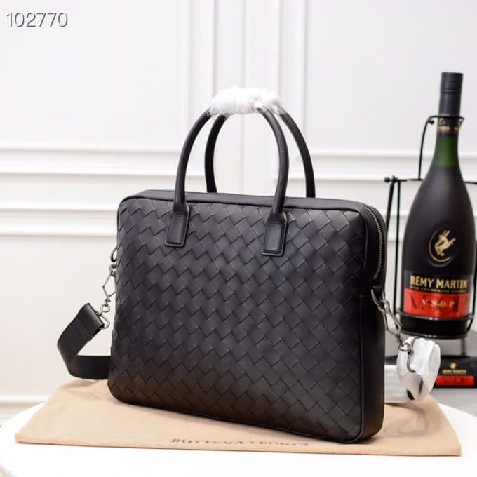 ボッテガヴェネタバッグコピー 2021新品注目度NO.1 Bottega Veneta メンズ ブリーフケース - 画像 (2)