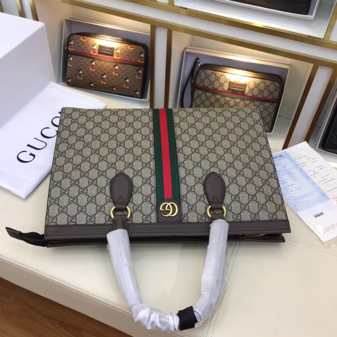 グッチバッグコピー 定番人気2021新品 GUCCI メンズ ブリーフケース - 画像 (4)