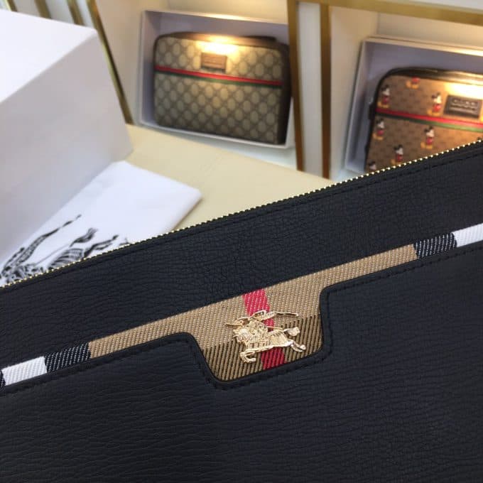 バーバリーバッグコピー 定番人気2021新品 BURBERRY メンズ セカンドバッグ - 画像 (6)