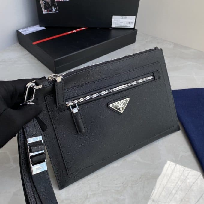 プラダバッグコピー 大人気2021新品 PRADA メンズ セカンドバッグ - 画像 (3)
