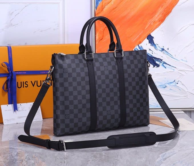ルイヴィトンバッグコピー 2021新品注目度NO.1 Louis Vuitton メンズ ブリーフケース - 画像 (2)