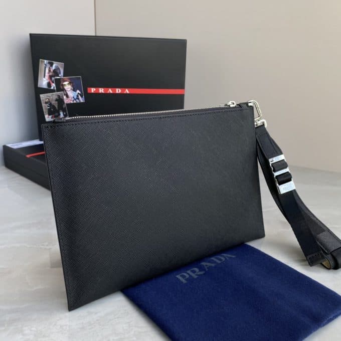 プラダバッグコピー 大人気2021新品 PRADA メンズ セカンドバッグ - 画像 (4)