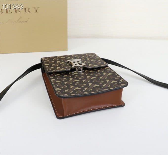 バーバリーバッグコピー 定番人気2021新品 BURBERRY 男女兼用 携帯 電話 バッグ - 画像 (4)