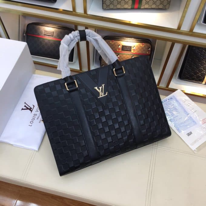 ルイヴィトンバッグコピー 2021新品注目度NO.1 Louis Vuitton メンズ ブリーフケース - 画像 (3)