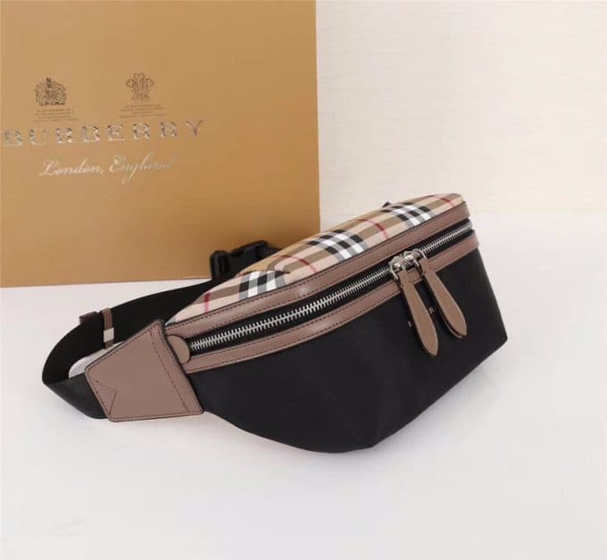 バーバリーバッグコピー 定番人気2021新品 BURBERRY 男女兼用 ウエストポーチ - 画像 (2)