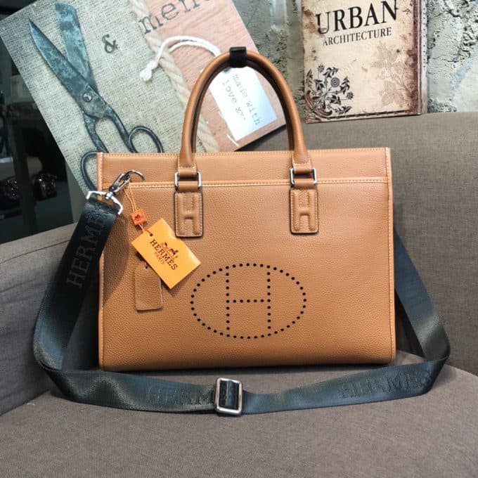 高品質 エルメスバッグコピー 定番人気2021新品 HERMES メンズ ブリーフケース - 画像 (4)