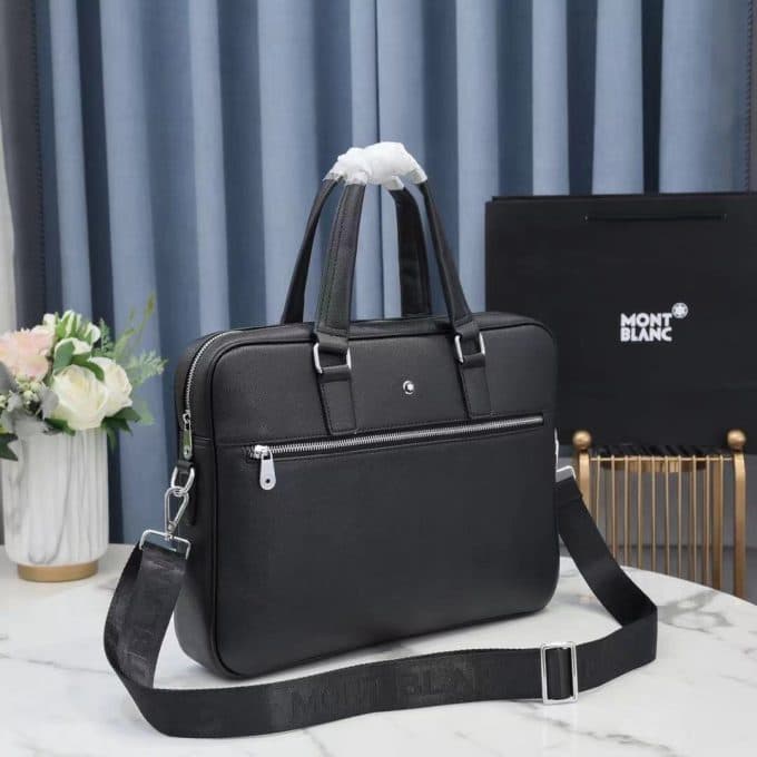 人気高級モンブランバッグコピー 定番人気2021新品 Montblancメンズ ブリーフケース - 画像 (2)