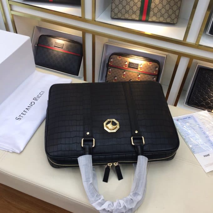 高品質ステファノ・リッチバッグコピー 大人気2021新品 Stefano Ricciメンズ ブリーフケース - 画像 (4)