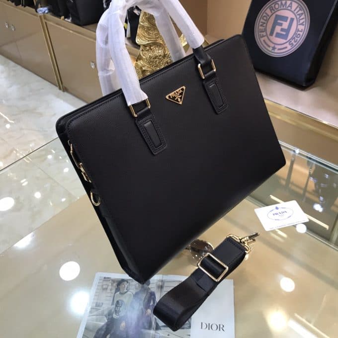 高品質 プラダバッグコピー 2021新品注目度NO.1 PRADA メンズ ブリーフケース - 画像 (3)