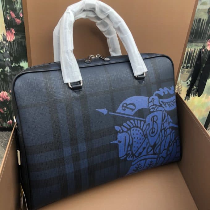 バーバリーバッグコピー 大人気2021新品 BURBERRY メンズ ブリーフケース - 画像 (2)