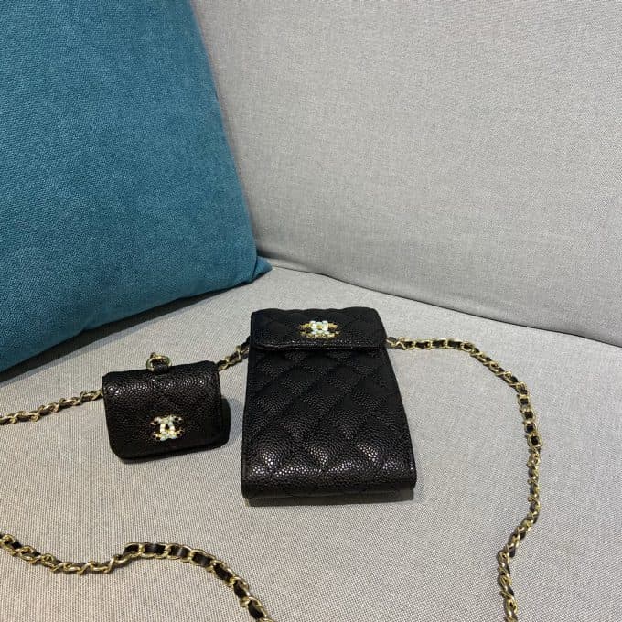 シャネルバッグコピー 定番人気2021新品 CHANEL 男女兼用 携帯 電話 バッグ - 画像 (2)