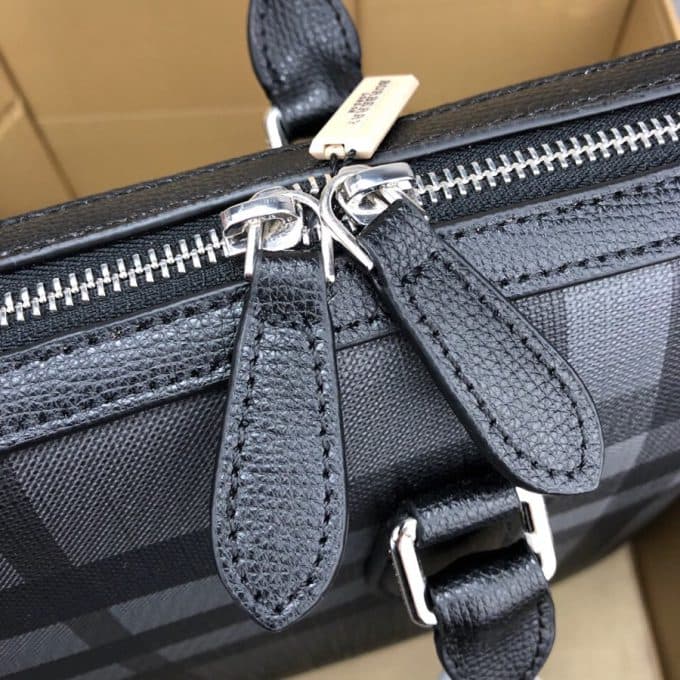 バーバリーバッグコピー 2021新品注目度NO.1 BURBERRY メンズ ブリーフケース - 画像 (4)