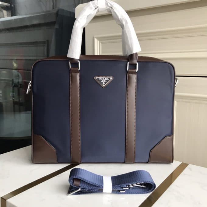 プラダバッグコピー 定番人気2021新品 PRADA メンズ ブリーフケース