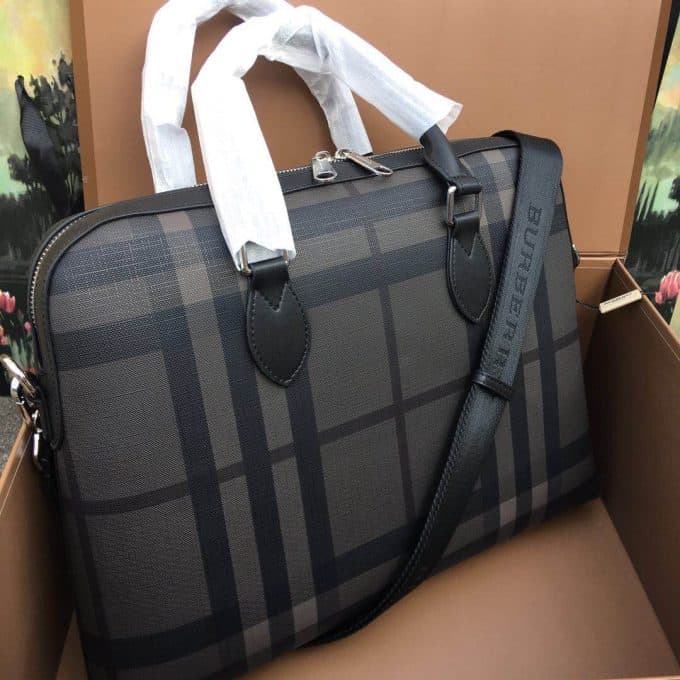バーバリーバッグコピー 定番人気2021新品 BURBERRY メンズ ブリーフケース - 画像 (2)