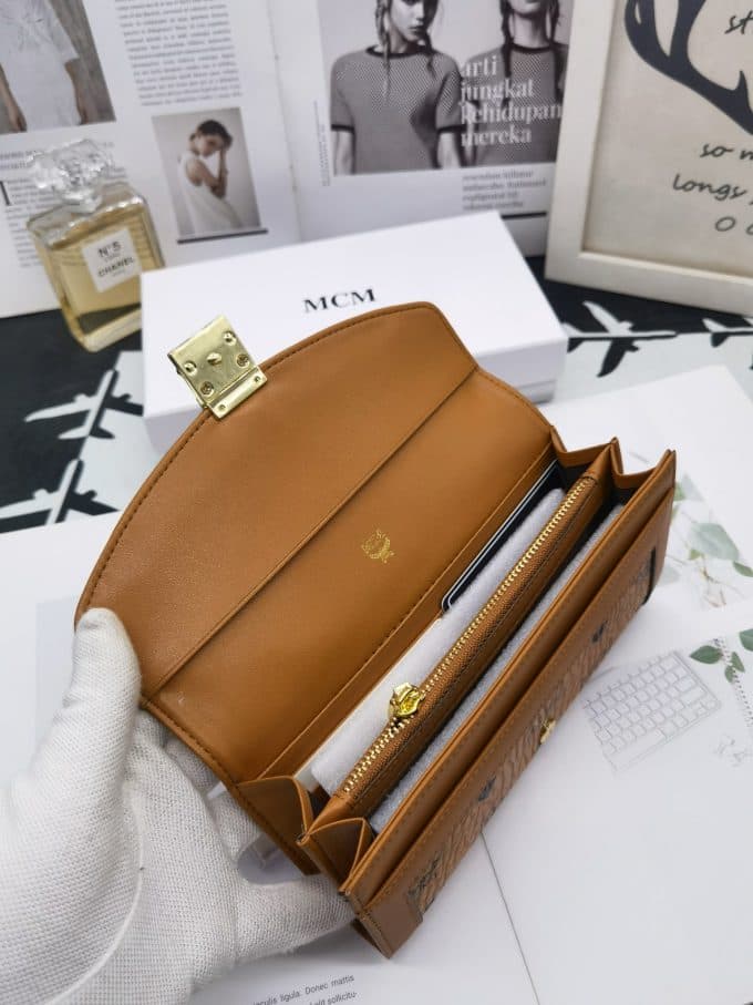 エムシーエム財布コピー 定番人気2021新品 MCM レディース 長財布 - 画像 (9)