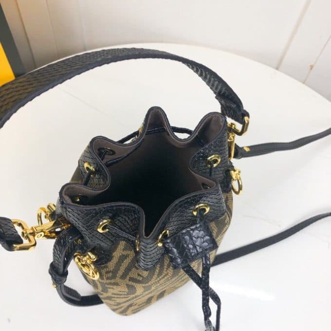 フェンディバッグコピー 2022新品注目度NO.1 FENDI レディース バケツバッグ - 画像 (6)