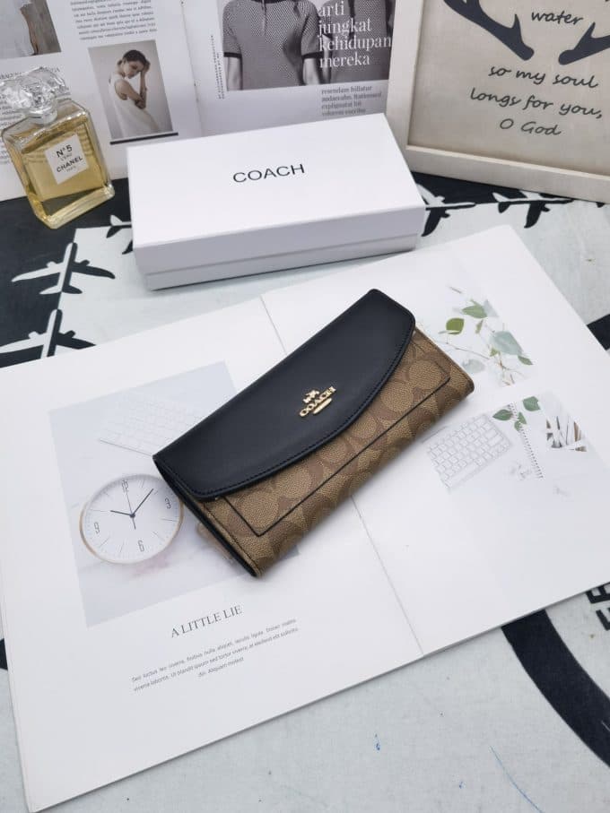 コーチ財布コピー 定番人気2021新品 Coach レディース 長財布 - 画像 (3)