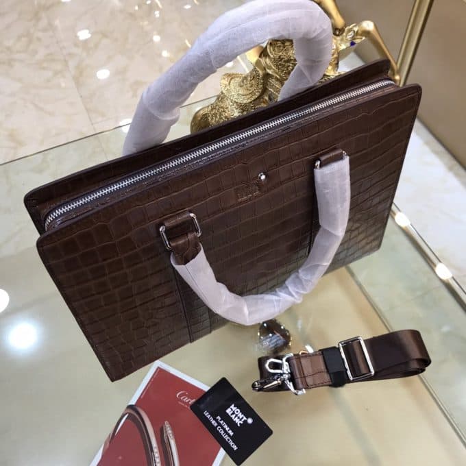 高品質モンブランバッグコピー 大人気2021新品 Montblancメンズ ブリーフケース - 画像 (6)