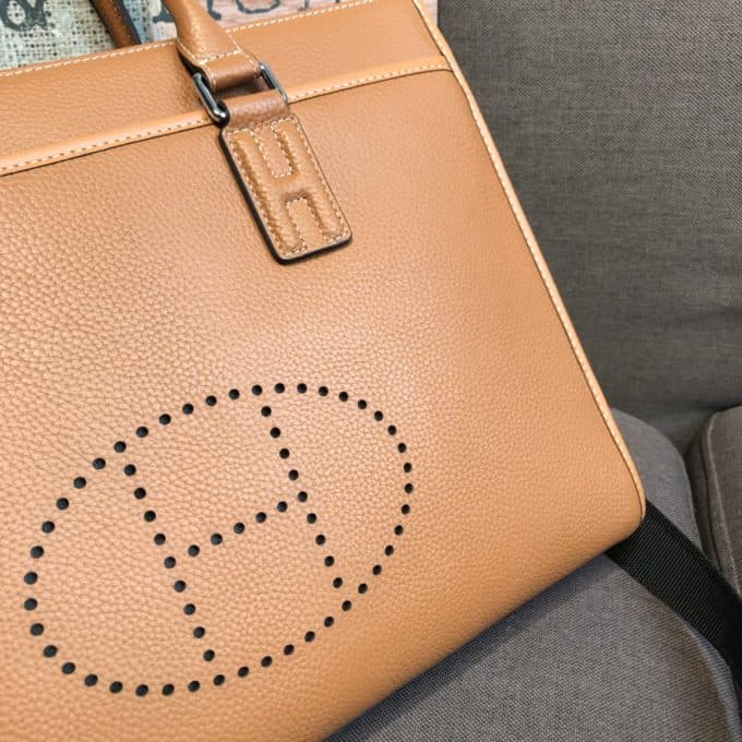 高品質 エルメスバッグコピー 定番人気2021新品 HERMES メンズ ブリーフケース - 画像 (5)