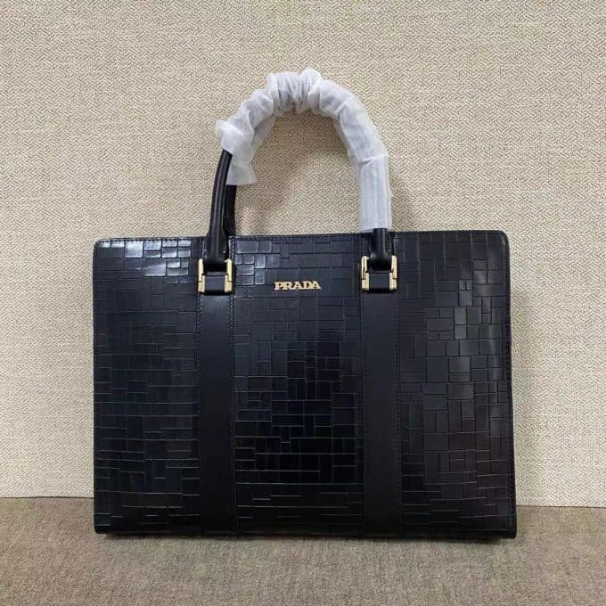人気高級 プラダバッグコピー 定番人気2021新品 PRADA メンズ ブリーフケース