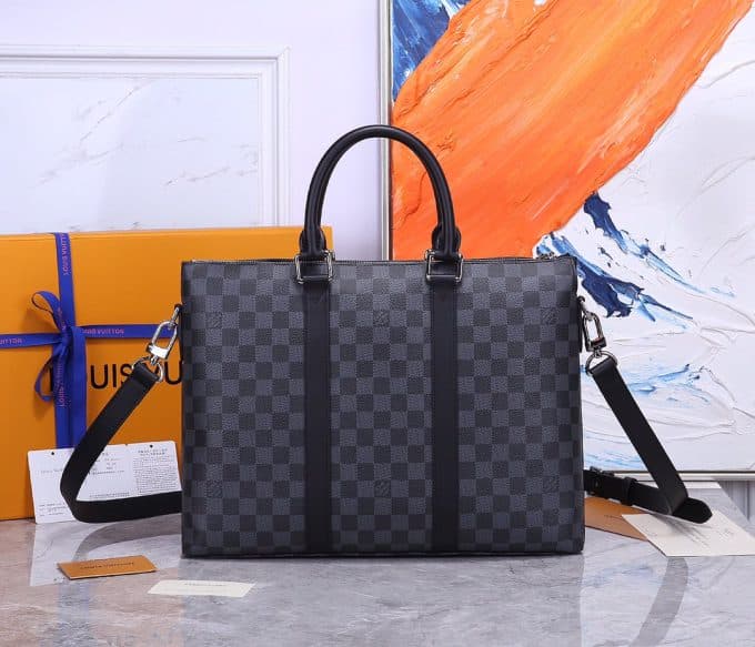 ルイヴィトンバッグコピー 2021新品注目度NO.1 Louis Vuitton メンズ ブリーフケース - 画像 (3)