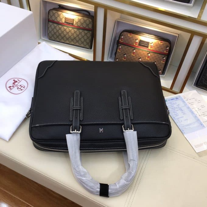 人気高級 エルメスバッグコピー 定番人気2021新品 HERMES メンズ ブリーフケース - 画像 (4)