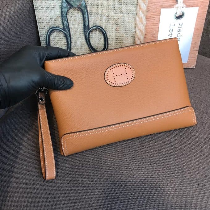 エルメスバッグコピー 定番人気2021新品 HERMES メンズ セカンドバッグ - 画像 (4)