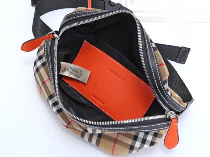 バーバリーバッグコピー 大人気2021新品 BURBERRY 男女兼用 ウエストポーチ - 画像 (9)