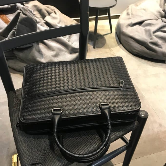 ボッテガヴェネタバッグコピー 2021新品注目度NO.1 Bottega Veneta メンズ ブリーフケース - 画像 (4)