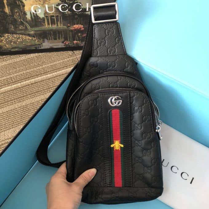 グッチバッグコピー 定番人気2021新品 GUCCI メンズ ボディバッグ - 画像 (9)