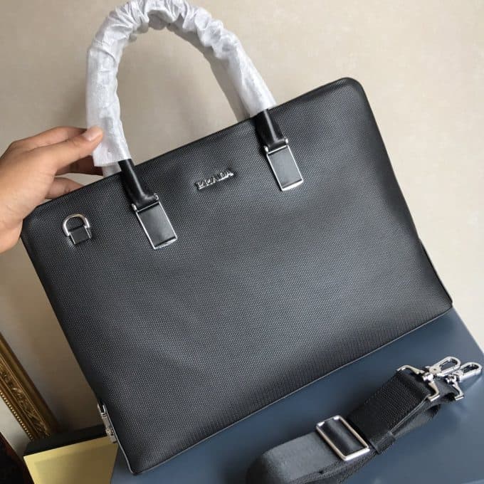 人気高級プラダバッグコピー 大人気2021新品 PRADA メンズ ブリーフケース - 画像 (4)