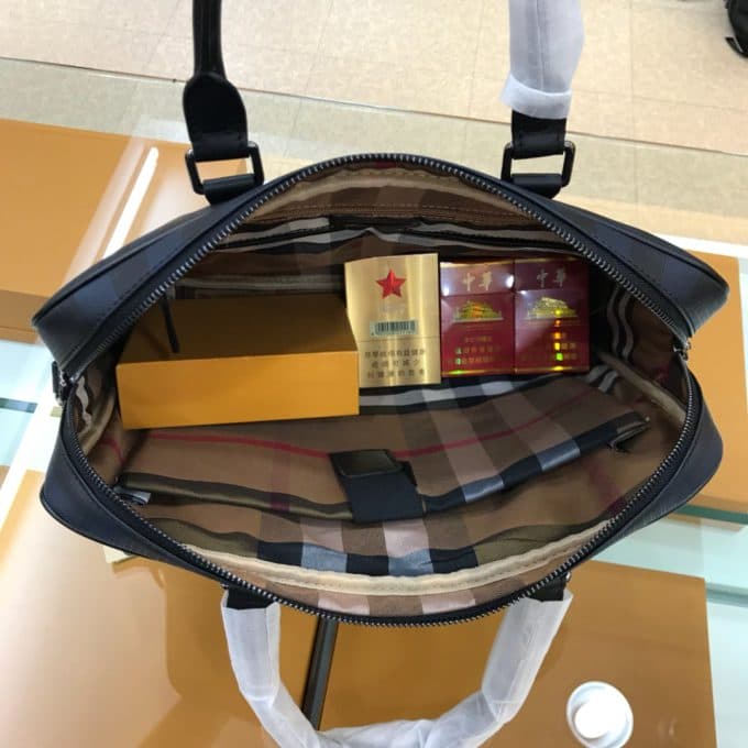 バーバリーバッグコピー 2021新品注目度NO.1 BURBERRY メンズ ブリーフケース - 画像 (8)