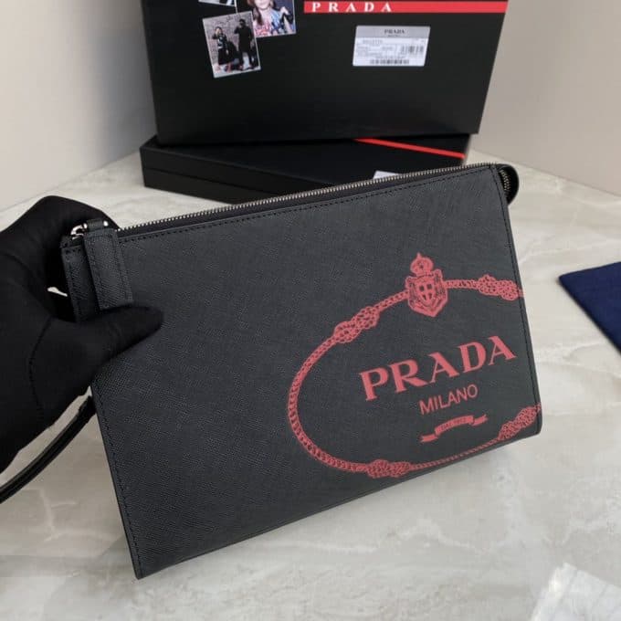 プラダバッグコピー 大人気2021新品 PRADA メンズ セカンドバッグ - 画像 (2)