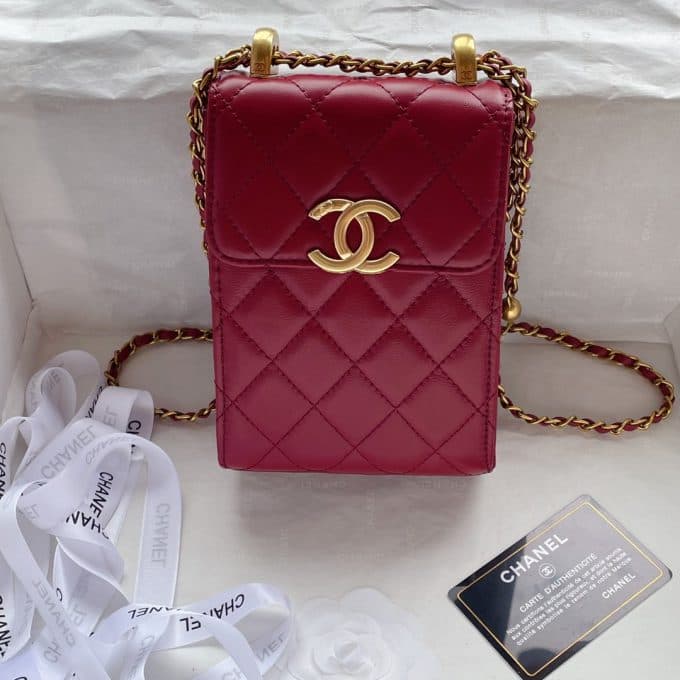 シャネルバッグコピー 定番人気2021新品 CHANEL 男女兼用 携帯 電話 バッグ - 画像 (2)