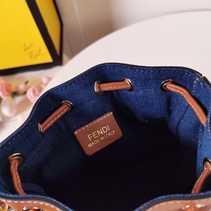 フェンディバッグコピー 2022新品注目度NO.1 FENDI レディース バケツバッグ - 画像 (5)