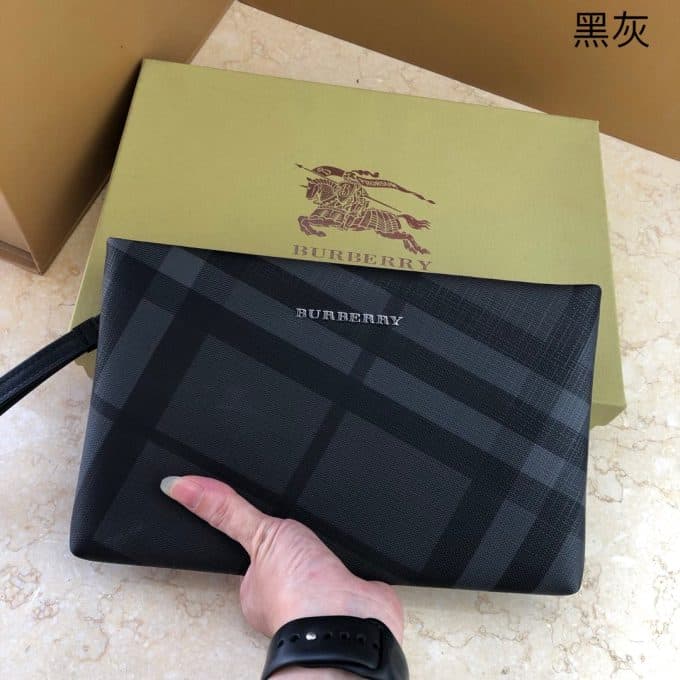 バーバリーバッグコピー 定番人気2021新品 BURBERRY メンズ セカンドバッグ - 画像 (9)