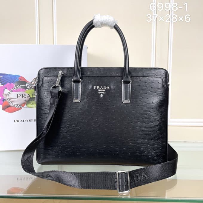 高品質プラダバッグコピー 2021新品注目度NO.1 PRADA メンズ ブリーフケース