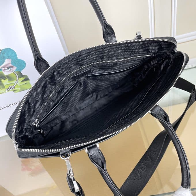 高品質プラダバッグコピー 2021新品注目度NO.1 PRADA メンズ ブリーフケース - 画像 (9)